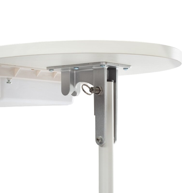 Professional folding manicure table BD-3416 + transport bag, white color 2 Professional folding manicure table BD-3416 + transport bag, white color 2