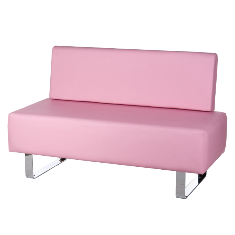 Profesionali laukiamojo sofa Messina BD-6713, rožinės spalvos Profesionali laukiamojo sofa Messina BD-6713, rožinės spalvos