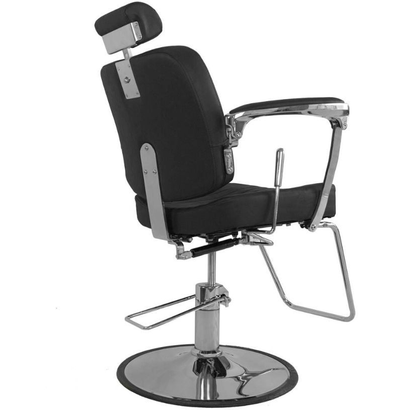 Profesionali barberio kėdė kirpykloms ir barbershopams BJORN BH-3318, juodos spalvos 3 Profesionali barberio kėdė kirpykloms ir barbershopams BJORN BH-3318, juodos spalvos 3