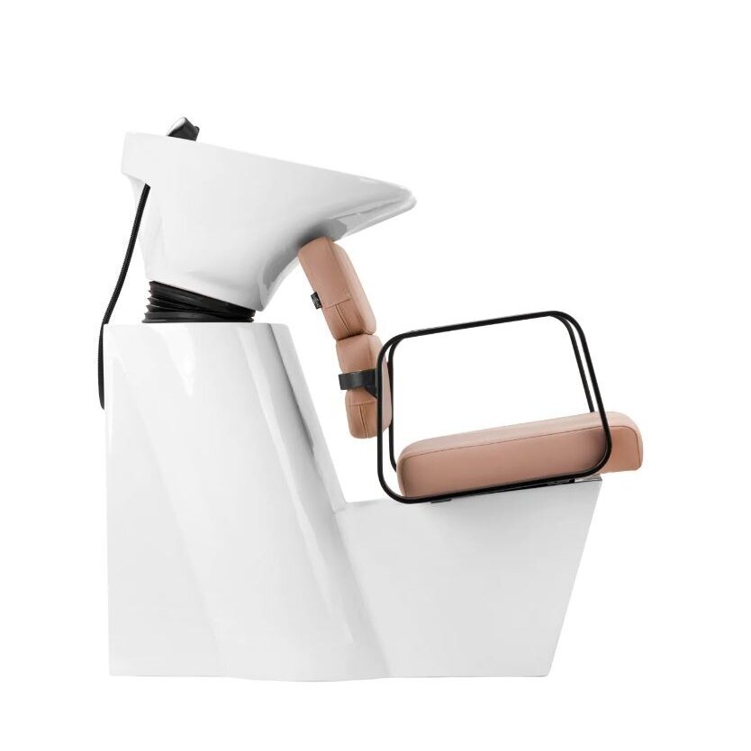 Professional head washer for hairdressers and beauty salons GABBIANO PORTO, beige 1 Professional head washer for hairdressers and beauty salons GABBIANO PORTO, beige 1