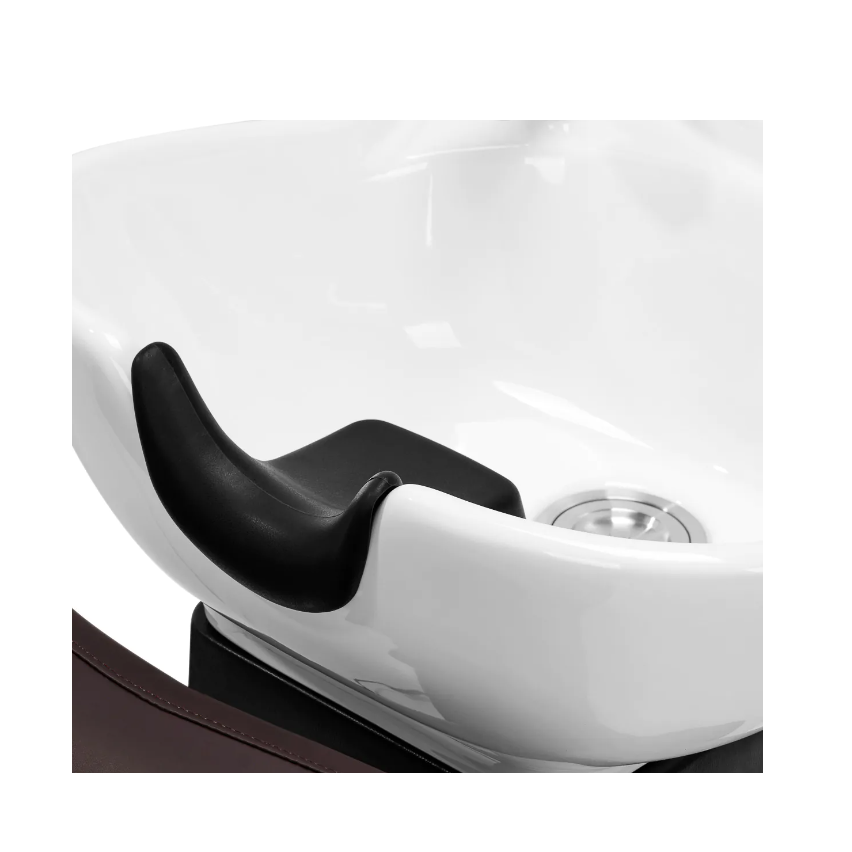 Professional electric hairdressing washing machine GABBIANO TRYCHO, brown color 11