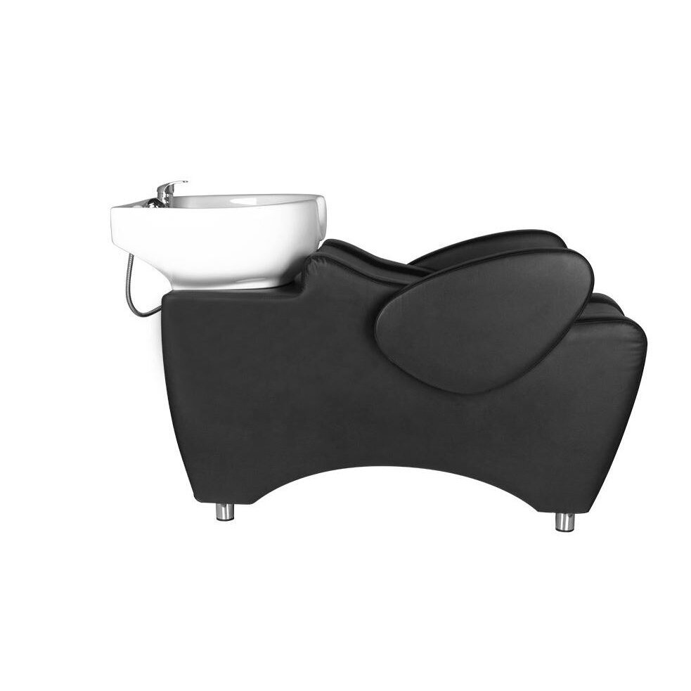 Professional sink for hairdressers HAIR SYSTEM HSB46, black color 3 Professional sink for hairdressers HAIR SYSTEM HSB46, black color 3