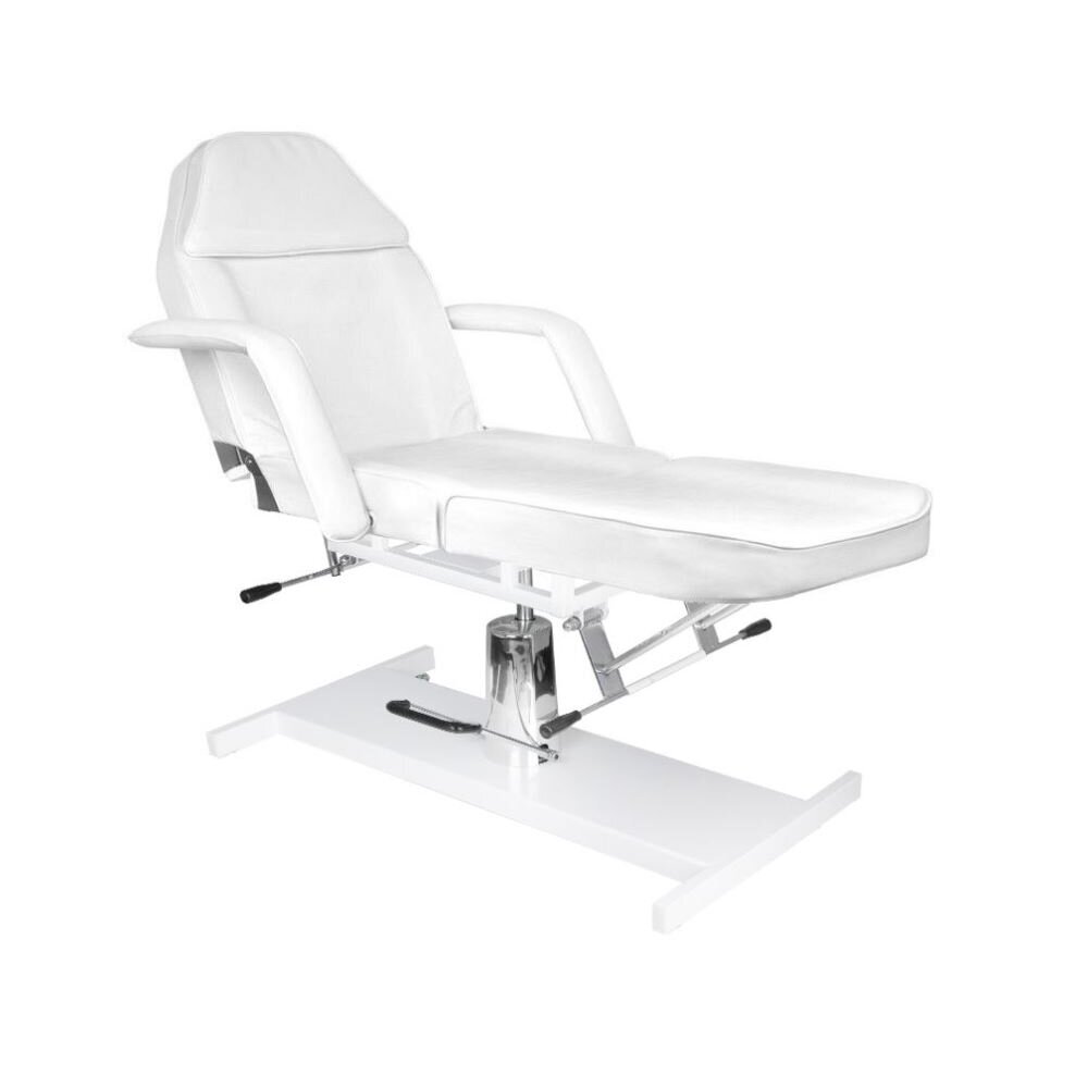 Professional cosmetological hydraulic bed BASIC 210, white color 3 Professional cosmetological hydraulic bed BASIC 210, white color 3