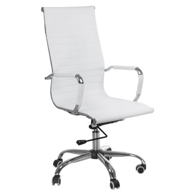 Registratūros, biuro kėdė CorpoComfort BX-2035, baltos spalvos Registratūros, biuro kėdė CorpoComfort BX-2035, baltos spalvos