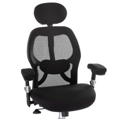 Registratūros, biuro kėdė CorpoComfort BX-4144, juodos spalvos Registratūros, biuro kėdė CorpoComfort BX-4144, juodos spalvos