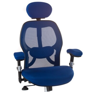 Registratūros, biuro kėdė CorpoComfort BX-4144, mėlynos spalvos Registratūros, biuro kėdė CorpoComfort BX-4144, mėlynos spalvos