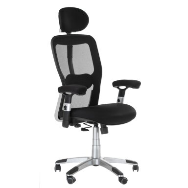 Registratūros, biuro kėdė CorpoComfort BX-4147, juodos spalvos Registratūros, biuro kėdė CorpoComfort BX-4147, juodos spalvos