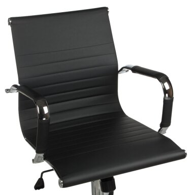 Registratūros, biuro kėdė CorpoComfort BX-5855, juodos spalvos Registratūros, biuro kėdė CorpoComfort BX-5855, juodos spalvos