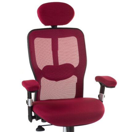 Reception, office chair CorpoComfort BX-4147, red color 1 Reception, office chair CorpoComfort BX-4147, red color 1