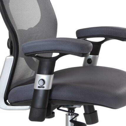 Reception, office chair CorpoComfort BX-4144, grey color 4 Reception, office chair CorpoComfort BX-4144, grey color 4