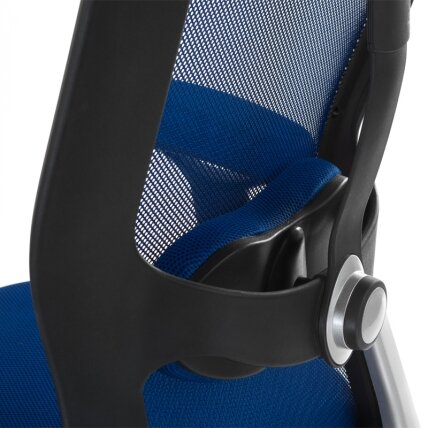 Reception, office chair CorpoComfort BX-4147, blue color 3 Reception, office chair CorpoComfort BX-4147, blue color 3