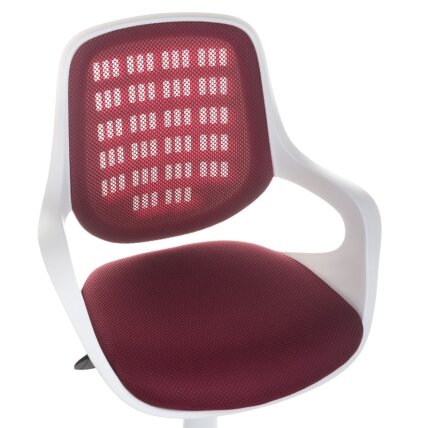 Registratūros, biuro kėdė CorpoComfort BX-4325, burgundinės spalvos 1 Registratūros, biuro kėdė CorpoComfort BX-4325, burgundinės spalvos 1