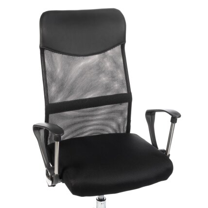 Registratūros, biuro kėdė CorpoComfort BX-7773, juodos spalvos 1 Registratūros, biuro kėdė CorpoComfort BX-7773, juodos spalvos 1