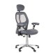 Registratūros, biuro kėdė CorpoComfort BX-4144, pilkos spalvos Registratūros, biuro kėdė CorpoComfort BX-4144, pilkos spalvos