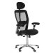 Registratūros, biuro kėdė CorpoComfort BX-4147, juodos spalvos Registratūros, biuro kėdė CorpoComfort BX-4147, juodos spalvos
