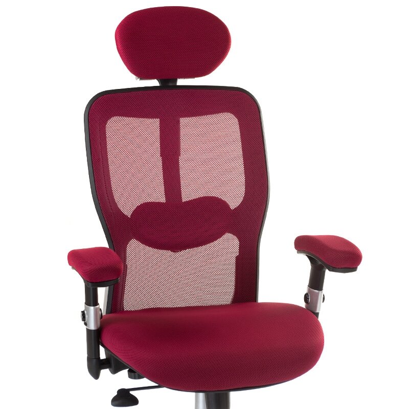 Reception, office chair CorpoComfort BX-4147, red color 1 Reception, office chair CorpoComfort BX-4147, red color 1