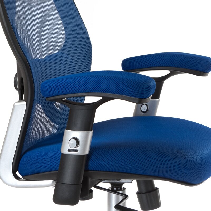 Reception, office chair CorpoComfort BX-4144, blue color 4 Reception, office chair CorpoComfort BX-4144, blue color 4