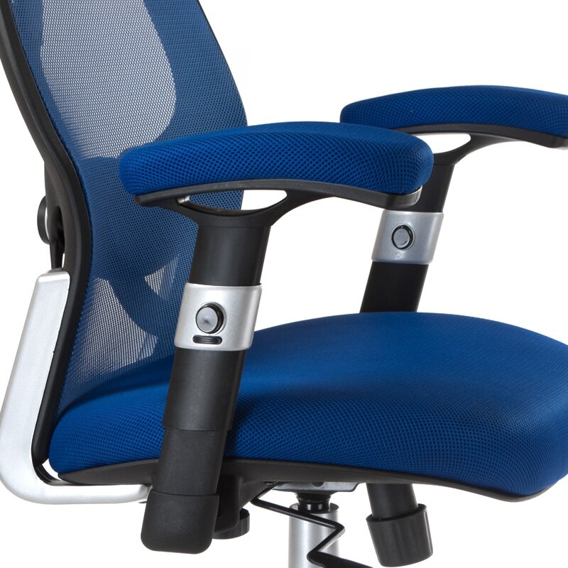 Reception, office chair CorpoComfort BX-4144, blue color 5 Reception, office chair CorpoComfort BX-4144, blue color 5