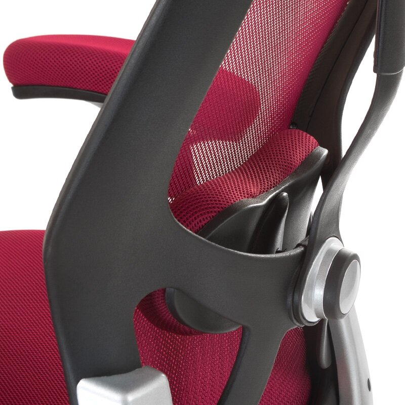 Reception, office chair CorpoComfort BX-4144, red color 3 Reception, office chair CorpoComfort BX-4144, red color 3