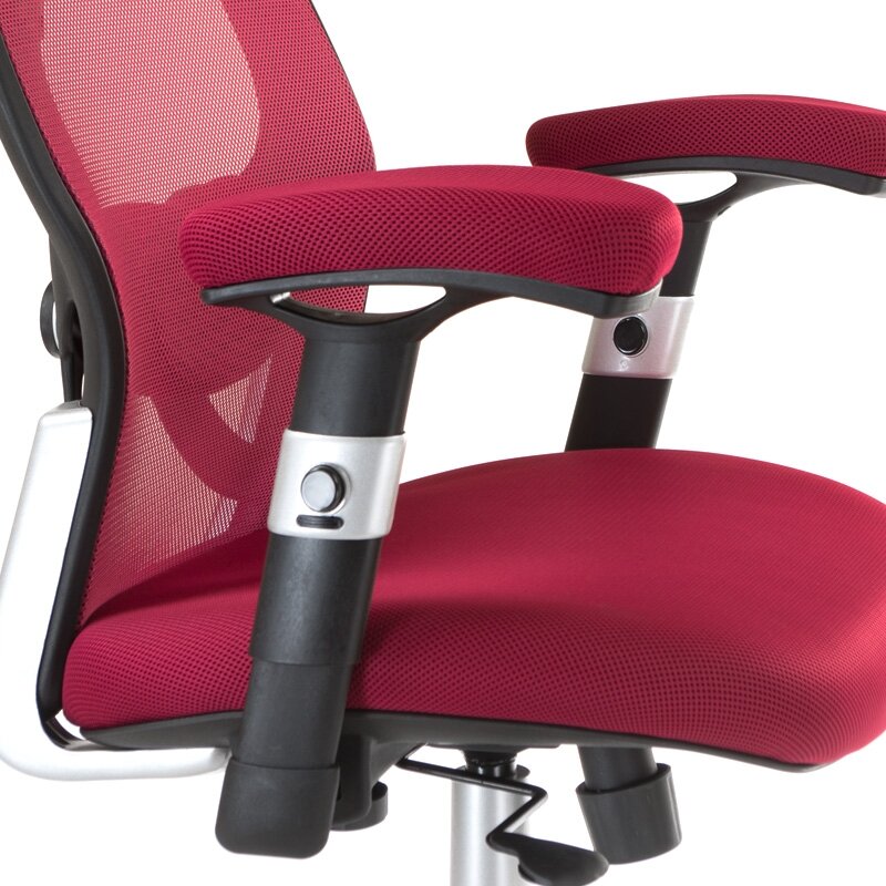 Reception, office chair CorpoComfort BX-4144, red color 5 Reception, office chair CorpoComfort BX-4144, red color 5
