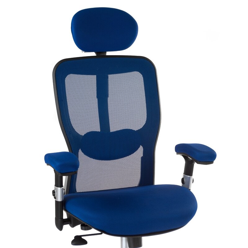Reception, office chair CorpoComfort BX-4147, blue color 1 Reception, office chair CorpoComfort BX-4147, blue color 1