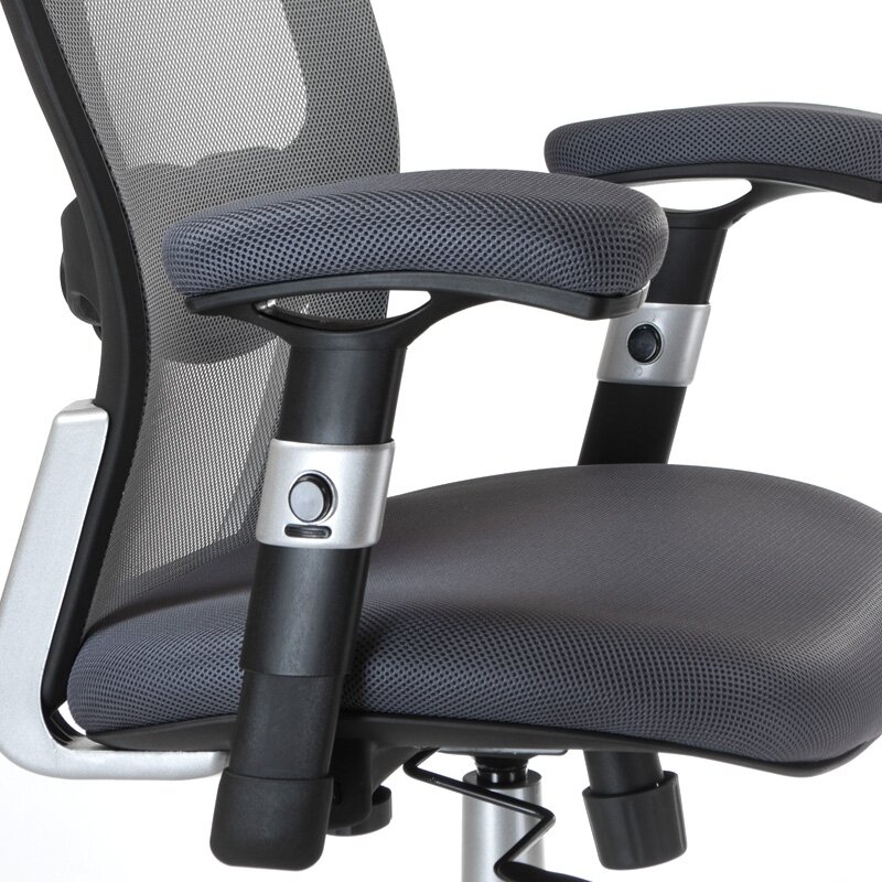 Reception, office chair CorpoComfort BX-4147, grey color 5 Reception, office chair CorpoComfort BX-4147, grey color 5