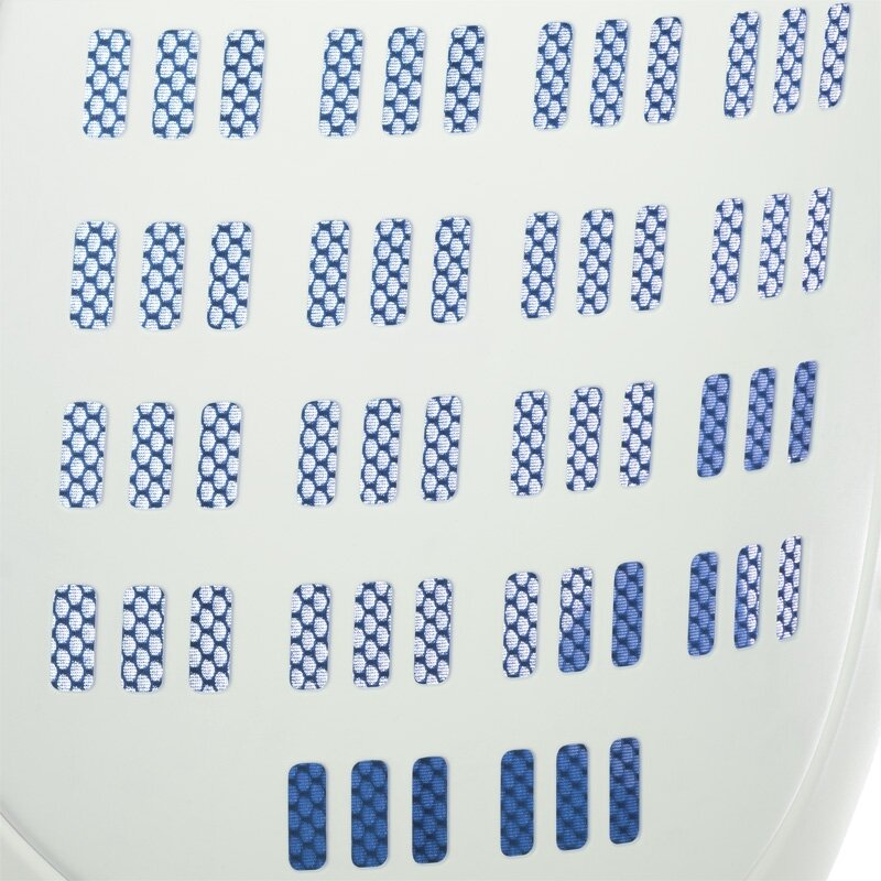 Reception, office chair CorpoComfort BX-4325, blue color 6 Reception, office chair CorpoComfort BX-4325, blue color 6