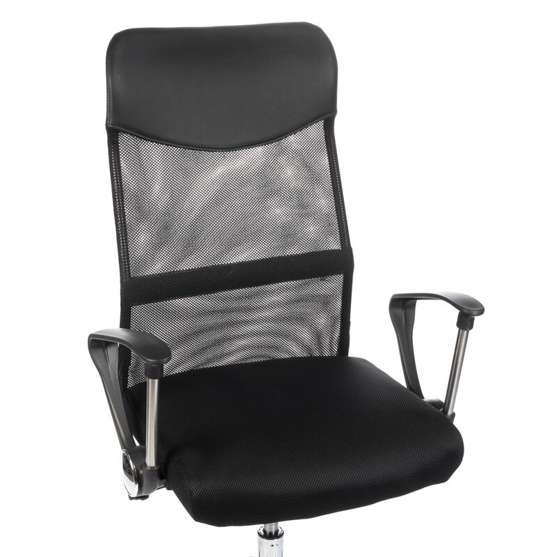 Registratūros, biuro kėdė CorpoComfort BX-7773, juodos spalvos 1 Registratūros, biuro kėdė CorpoComfort BX-7773, juodos spalvos 1