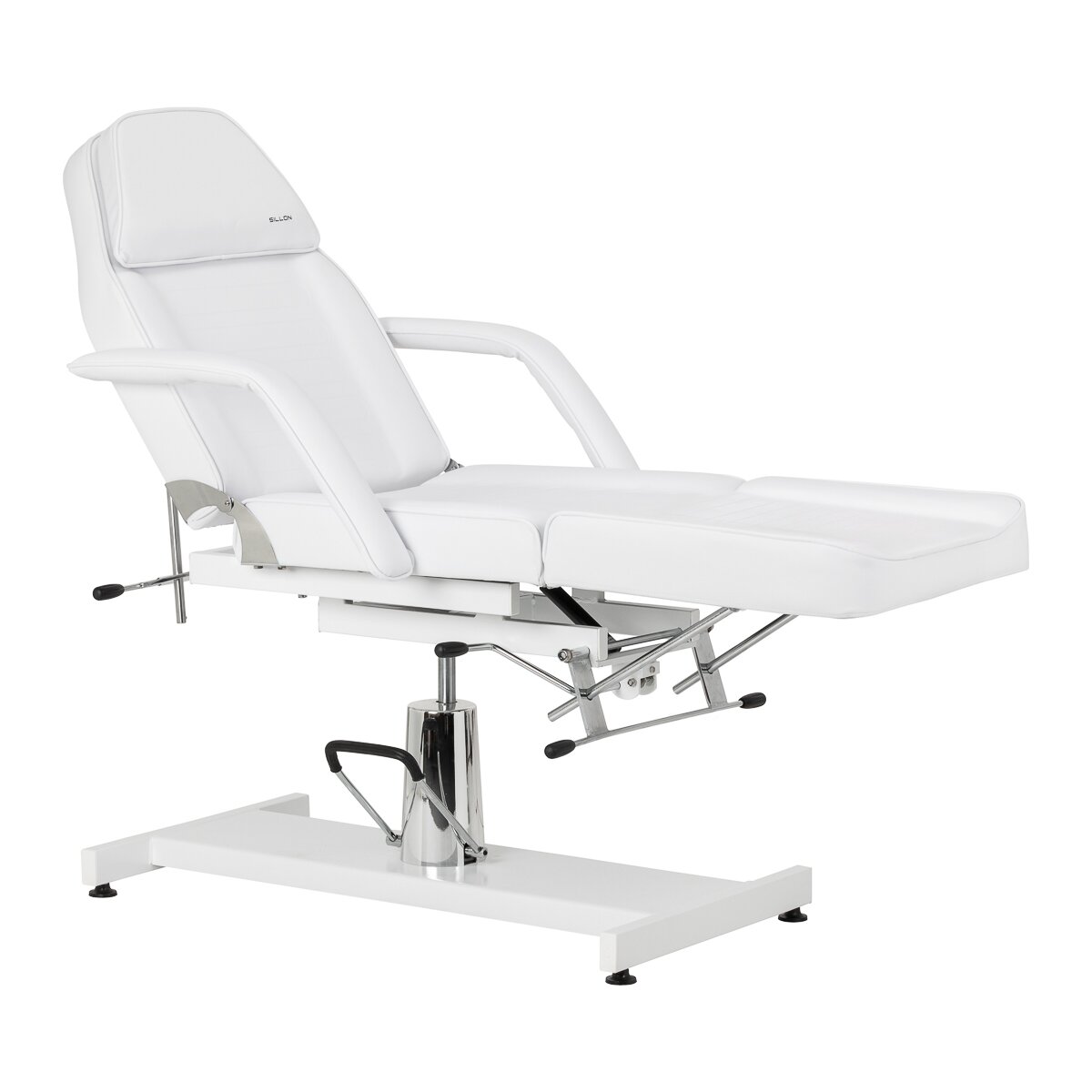 SILLON 210 professional hydraulic cosmetology chair-bed with rocking function, white 1 SILLON 210 professional hydraulic cosmetology chair-bed with rocking function, white 1