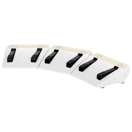 Control foot for AZZURRO cosmetic beds (for models with 3 motors) Control foot for AZZURRO cosmetic beds (for models with 3 motors)